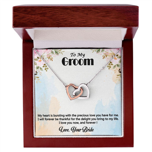 Interlocking Hearts Necklace, Say Sorry, Sorry