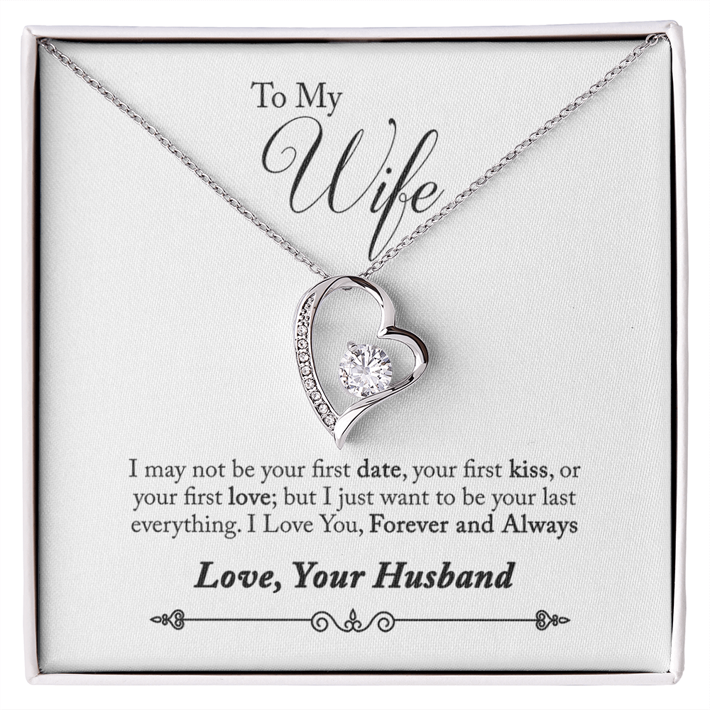 Forever Love Necklace, Gift, Jewelry, Wife, To Wife - YERTIZZ.COM