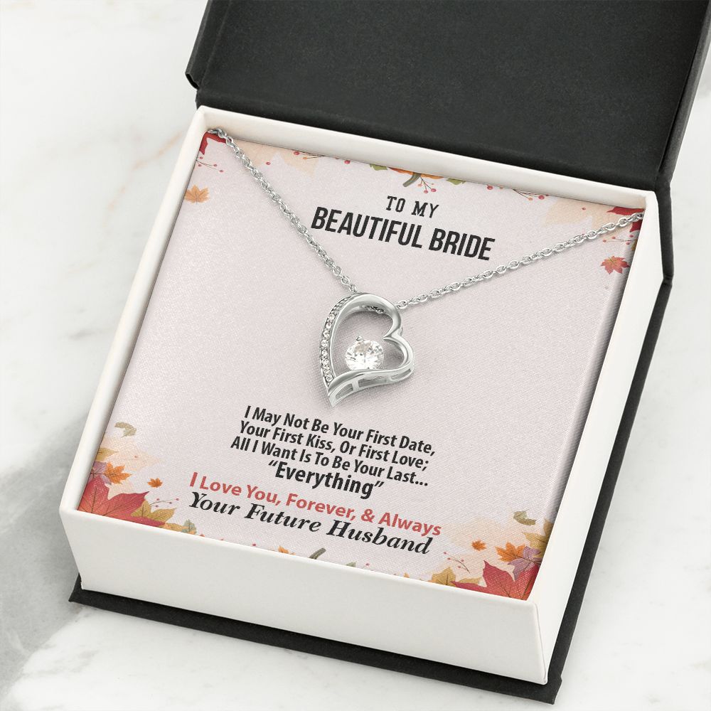 Thanksgiving, Beautiful Bride, Future Husband, Forever Love Necklace, Jewelry, Gift - YERTIZZ.COM