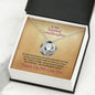 To Our Soccer Granddaughter, We Love You, Jewelry Gift - YERTIZZ.COM
