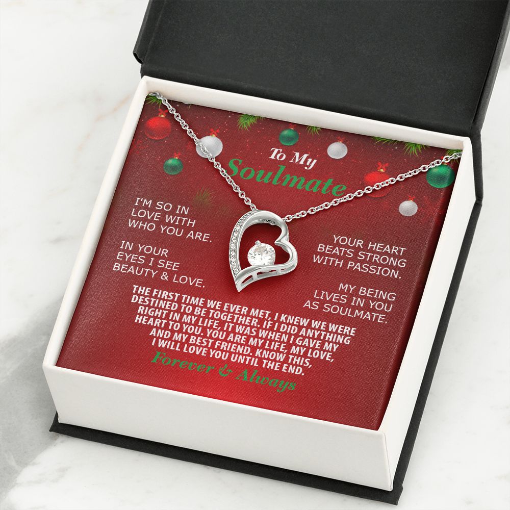 Christmas, Soulmate, Forever Love Necklace, Jewelry, Gift - YERTIZZ.COM