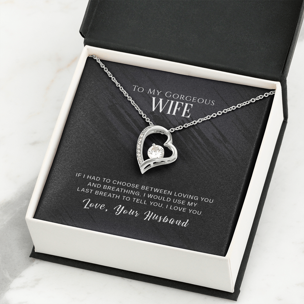 Forever Love Necklace Jewelry Gift To Wife - YERTIZZ.COM