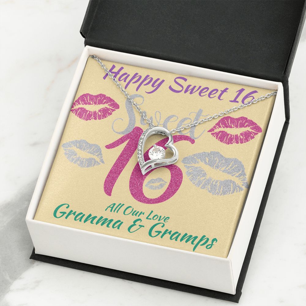 Forever Love Necklace, Sweet, Sweetheart, Girlfriend, Sweet 16