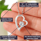To My Talented_Soccer, Granddaughter, Jewelry Gift - YERTIZZ.COM