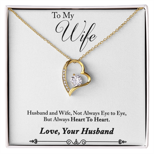 Forever Love Necklace, Gift, Jewelry, Wife, To Wife - YERTIZZ.COM