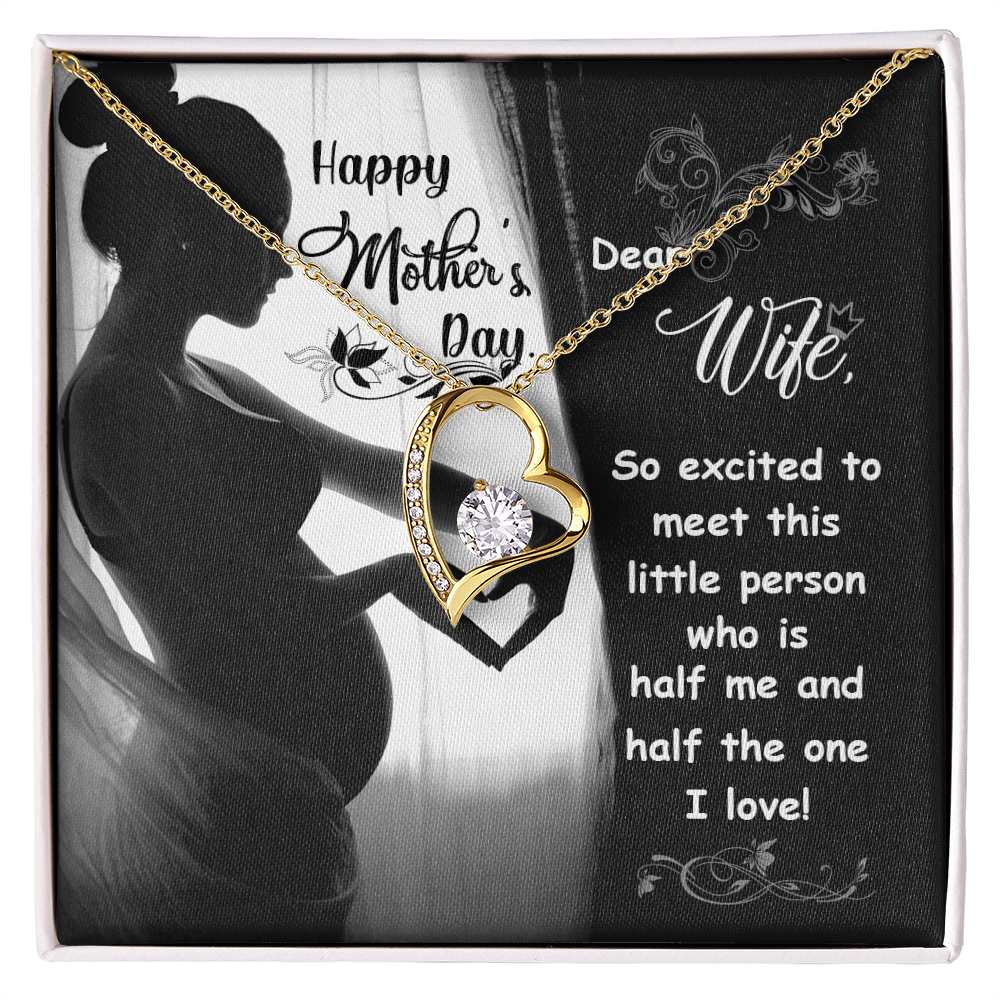 Forever Love Necklace, Gift, Jewelry, Mother's Day, Mothers Day, Wife, To Wife - YERTIZZ.COM