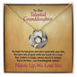 To Our Soccer Granddaughter, We Love You, Jewelry Gift - YERTIZZ.COM