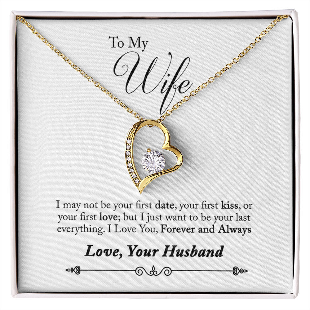 Forever Love Necklace, Gift, Jewelry, Wife, To Wife - YERTIZZ.COM