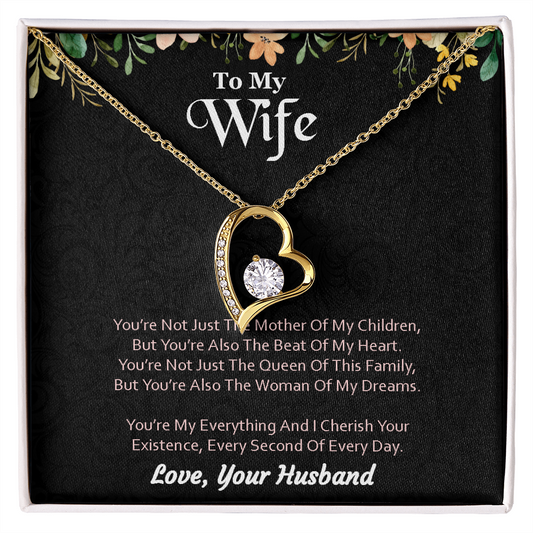 Forever Love Necklace, Gift, Jewelry, Wife, To Wife - YERTIZZ.COM