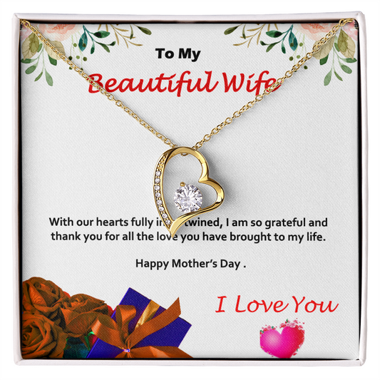 Forever Love Necklace, Mothers Day Gift, Mother's Day - YERTIZZ.COM