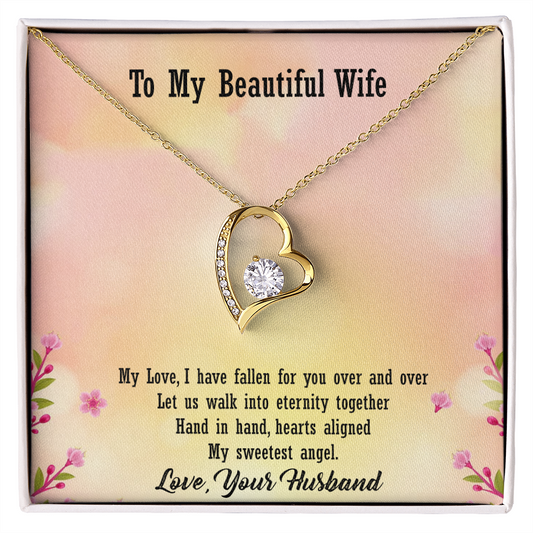Forever Love Necklace, Gift, Jewelry, Wife, To Wife - YERTIZZ.COM