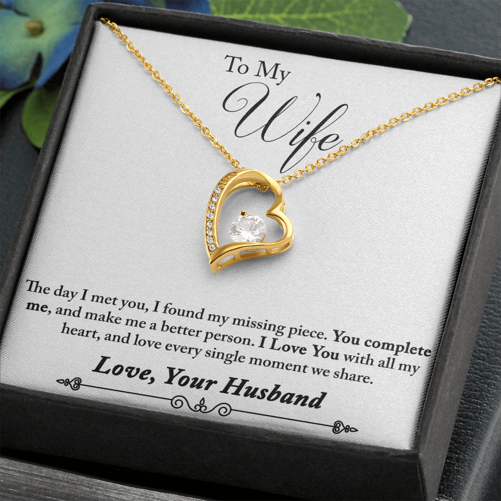 Forever Love Necklace, Gift, Jewelry, Wife, To Wife - YERTIZZ.COM
