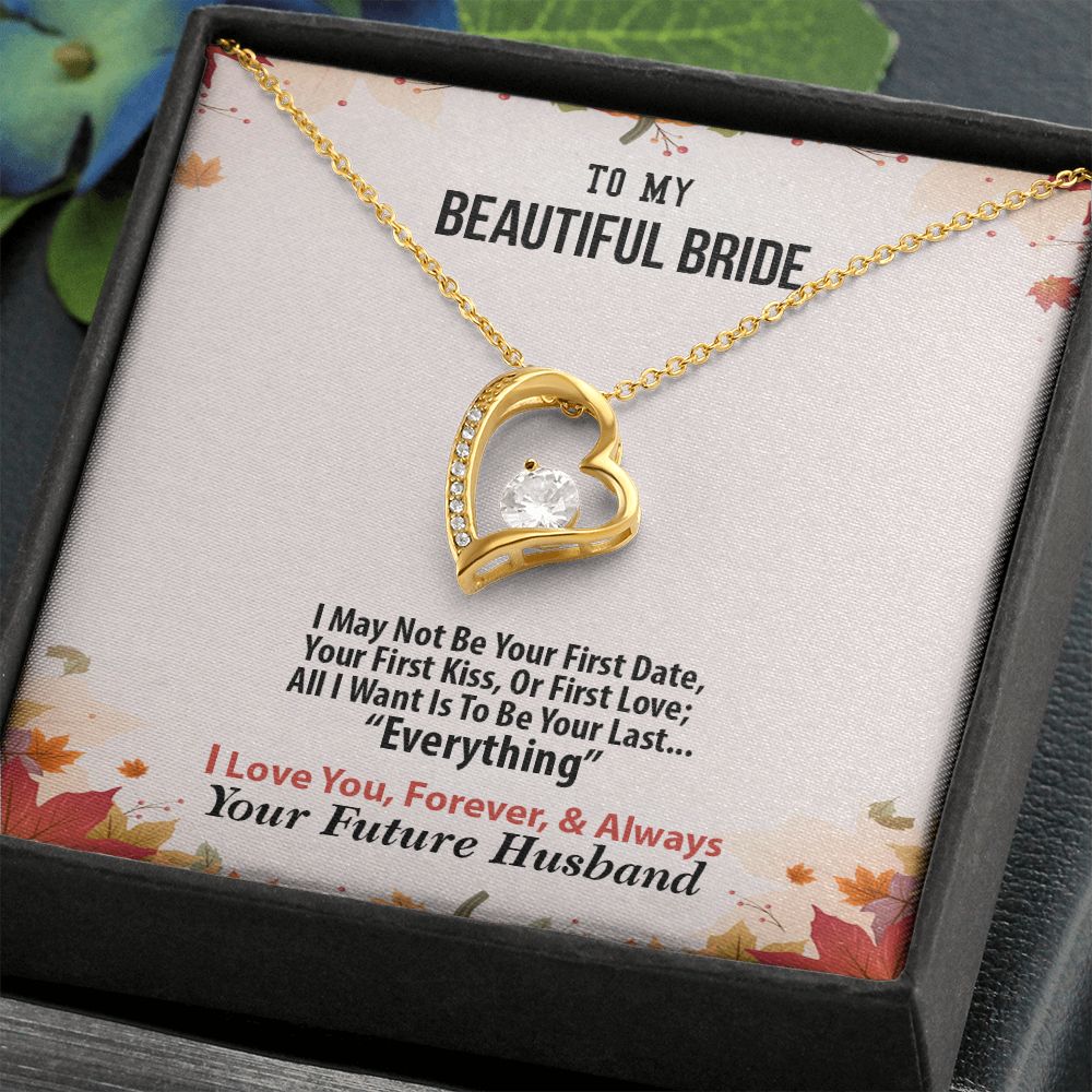 Thanksgiving, Beautiful Bride, Future Husband, Forever Love Necklace, Jewelry, Gift - YERTIZZ.COM