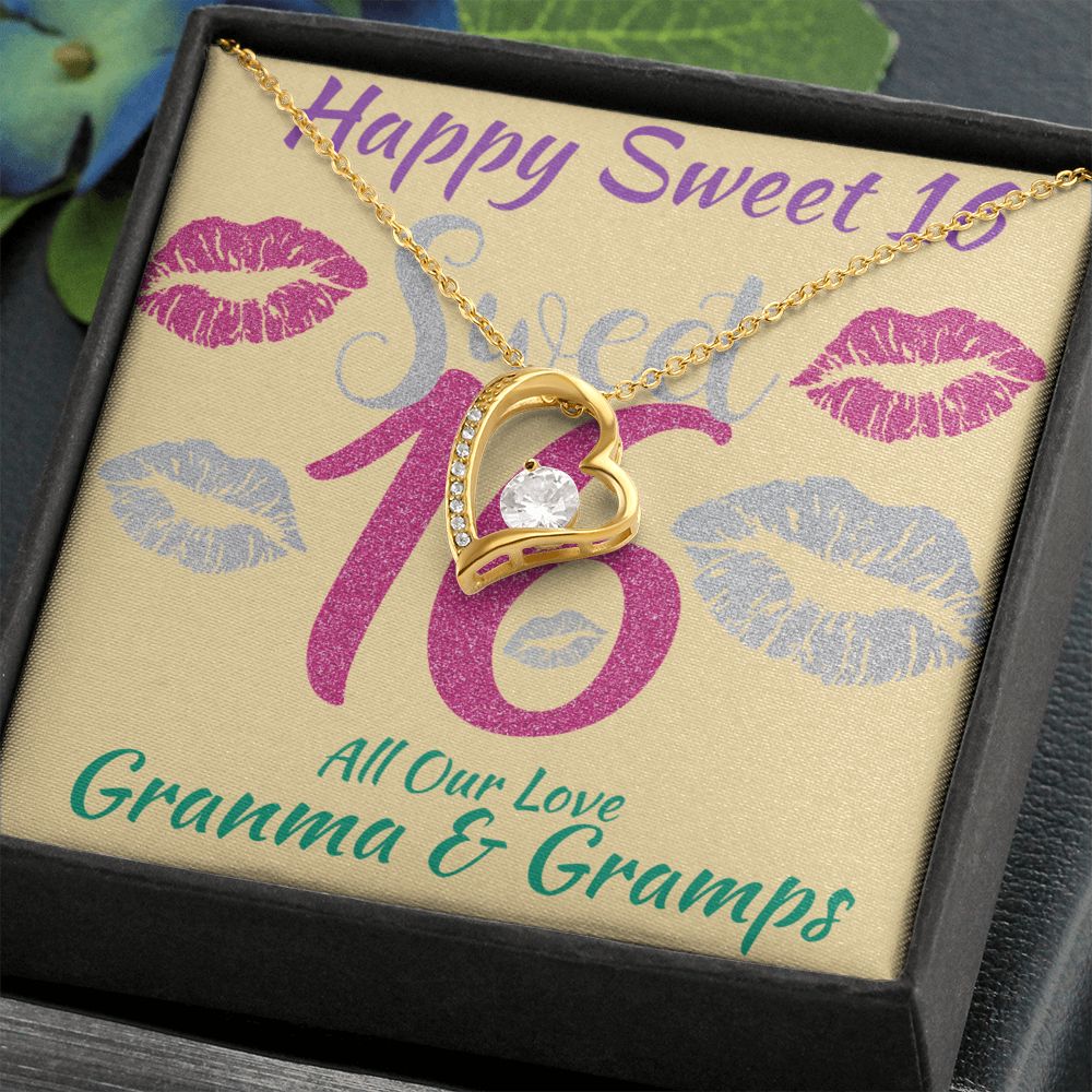 Forever Love Necklace, Sweet, Sweetheart, Girlfriend, Sweet 16