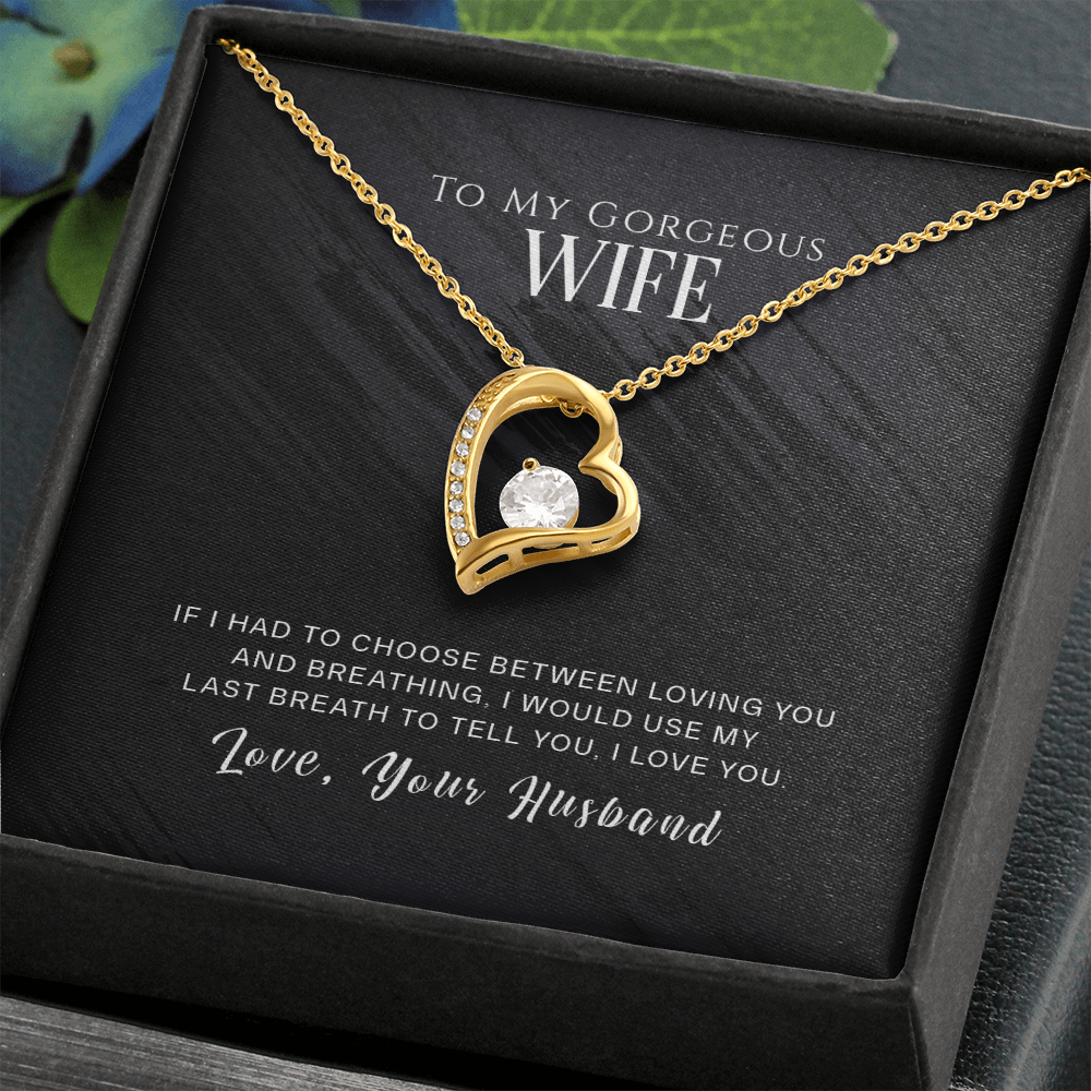Forever Love Necklace Jewelry Gift To Wife - YERTIZZ.COM