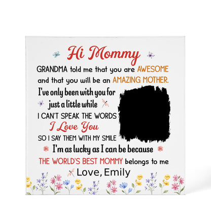 Printed Acrylic Block