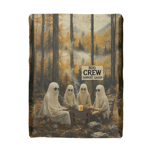 Boo Crew Blanket – Ghostly Support Group
