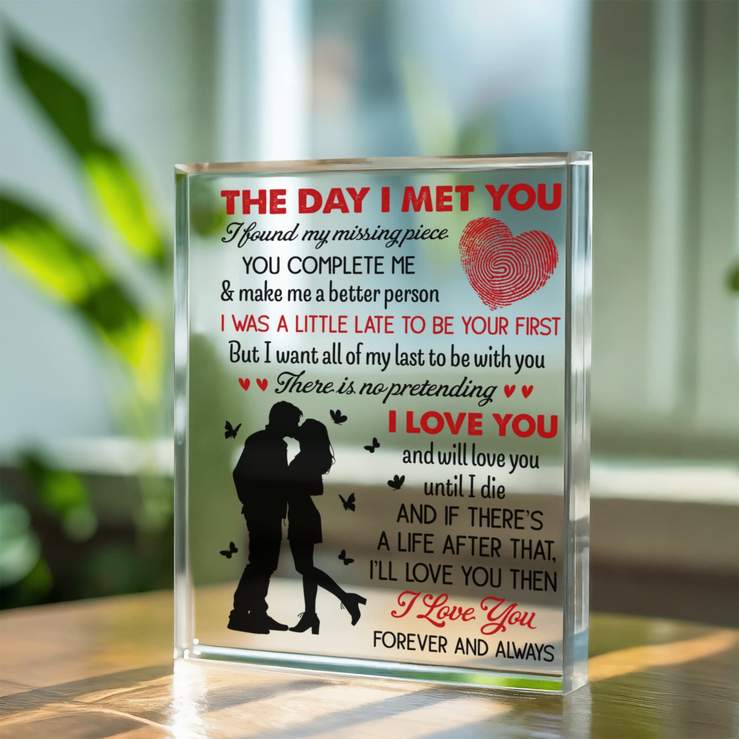 Printed Acrylic Block