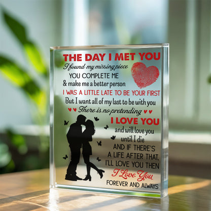 Printed Acrylic Block