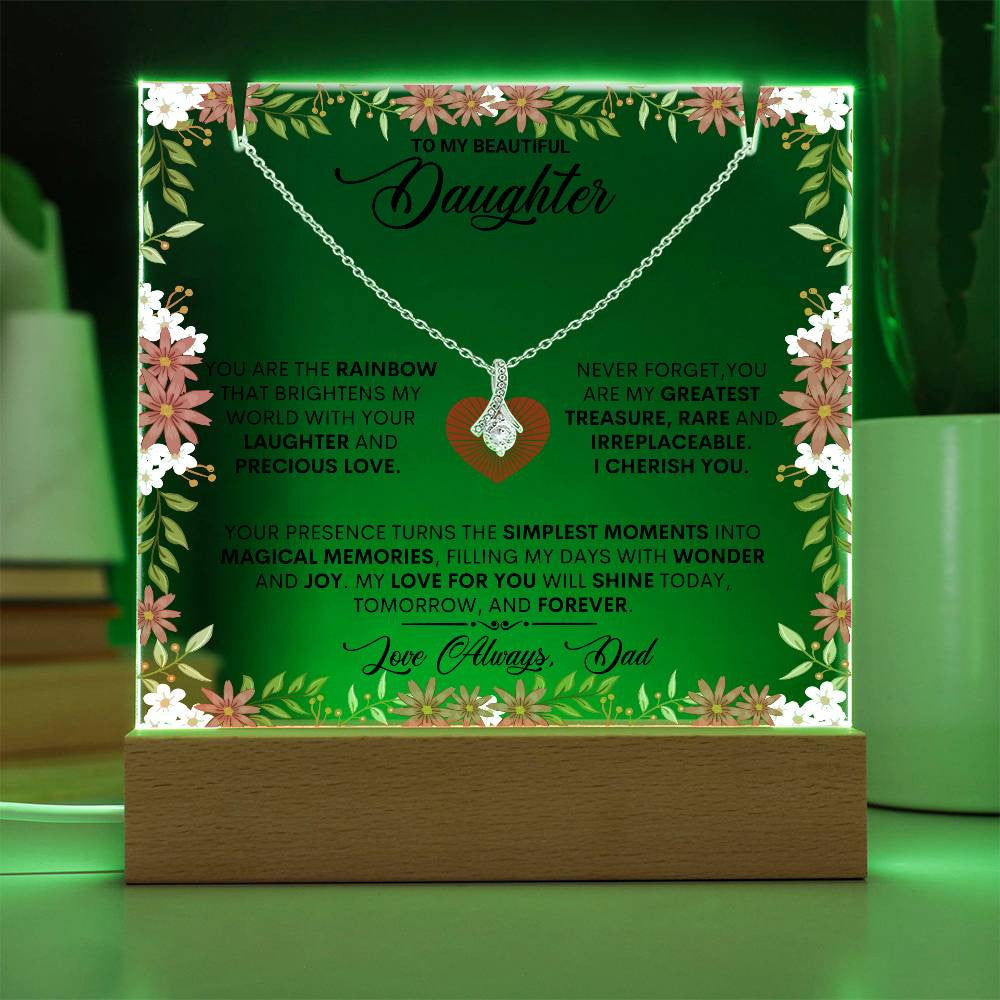 Alluring Beauty Keepsake Acrylic Bundle with Alluring Beauty Necklace-12