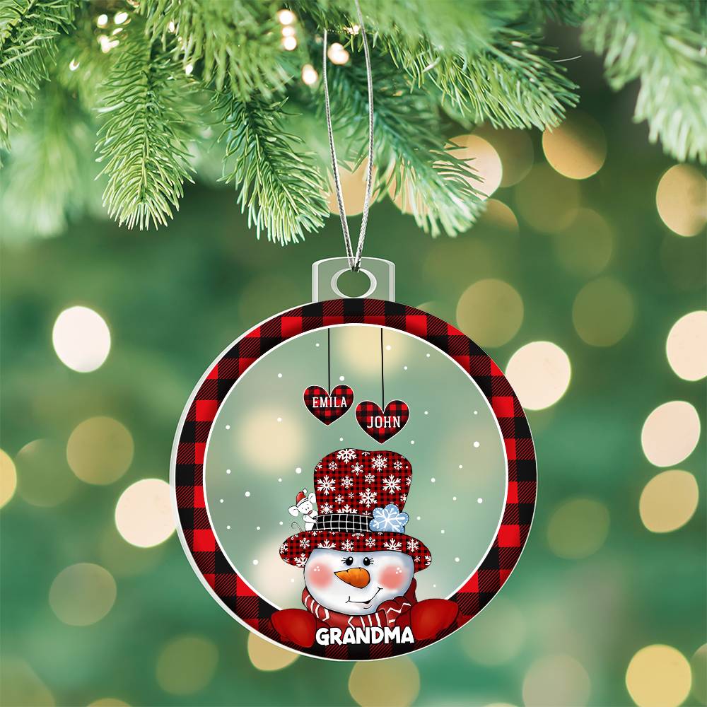 Acrylic Ornament Plaque