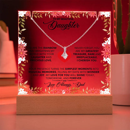 Alluring Beauty Keepsake Acrylic Bundle with Alluring Beauty Necklace-12