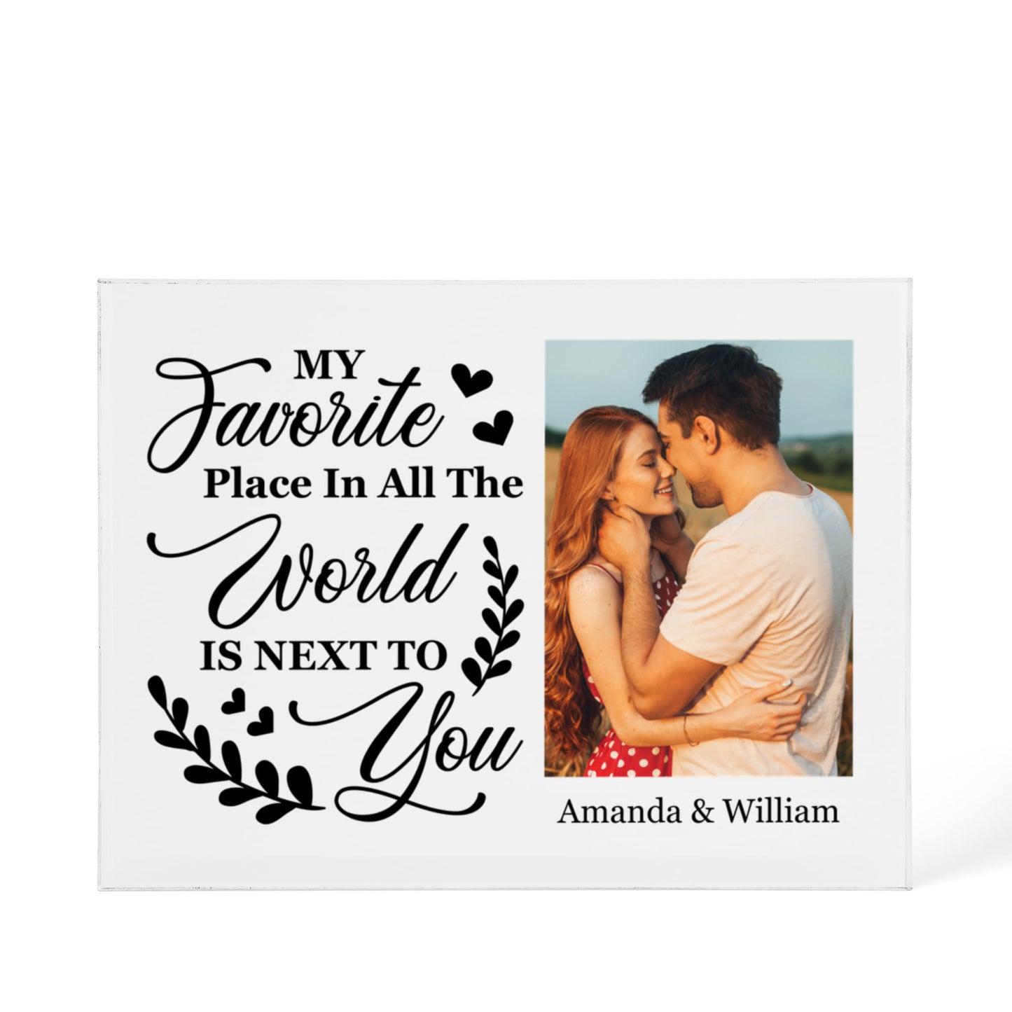 Printed Acrylic Block