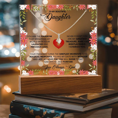Alluring Beauty Keepsake Acrylic Bundle with Alluring Beauty Necklace-12