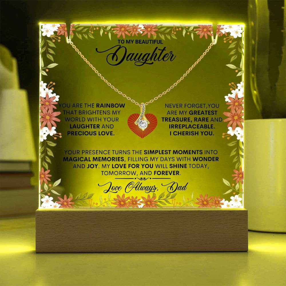 Alluring Beauty Keepsake Acrylic Bundle with Alluring Beauty Necklace-12