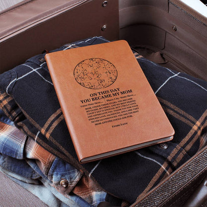 Unleash Your Gratitude with Our "On This Day You Became My Mom" Journal.