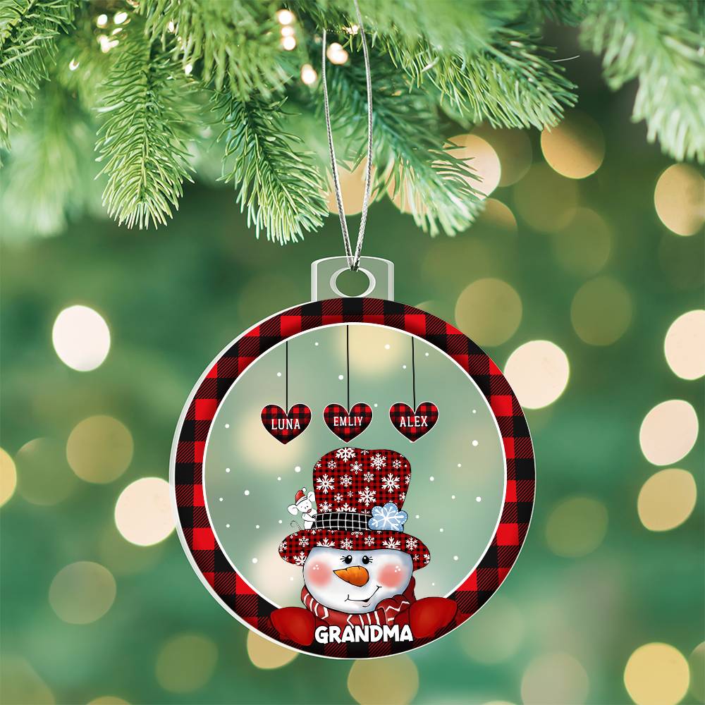 Acrylic Ornament Plaque