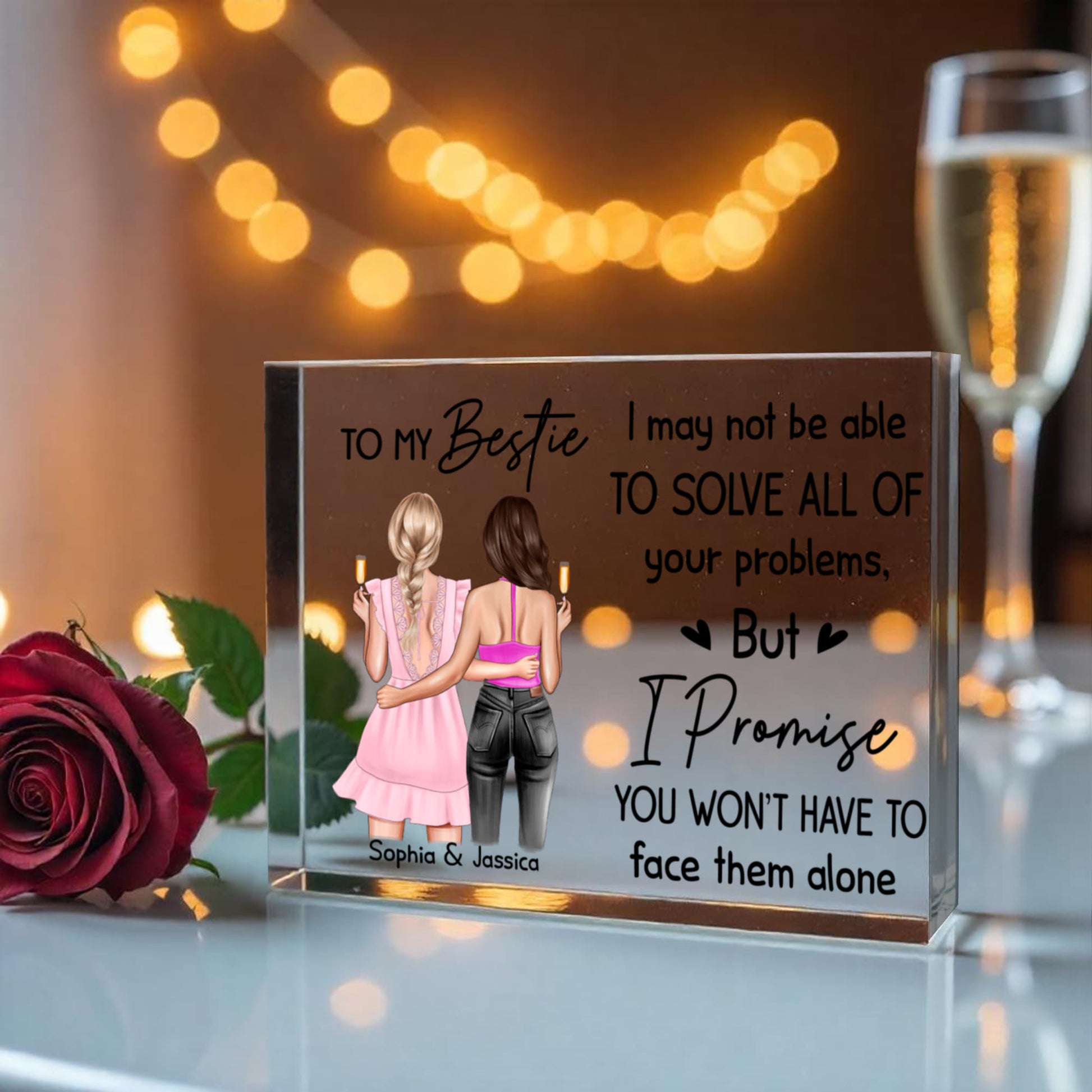 Friendship photo keepsake