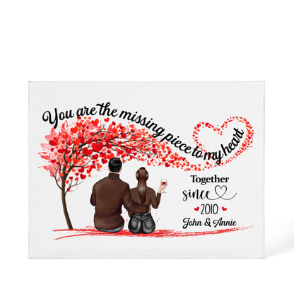 Together since personalized gift