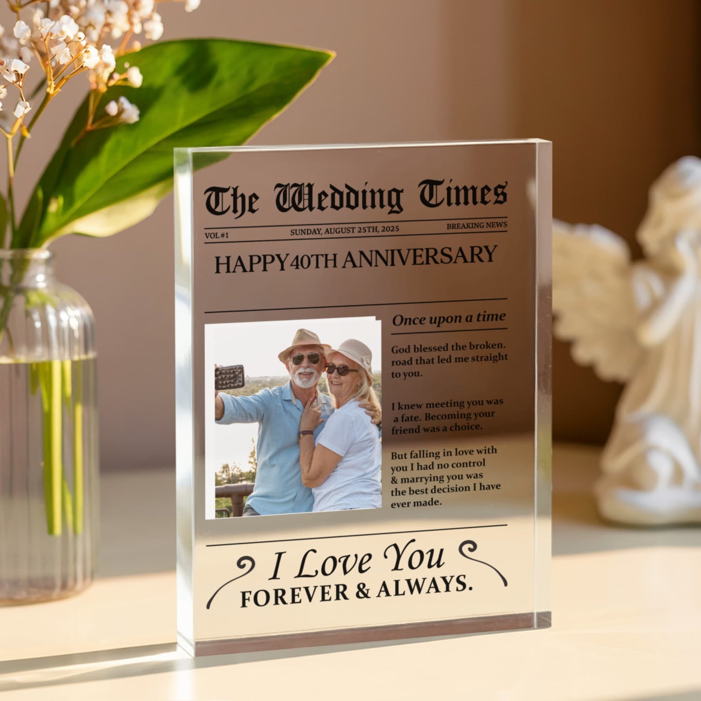 Printed Acrylic Block