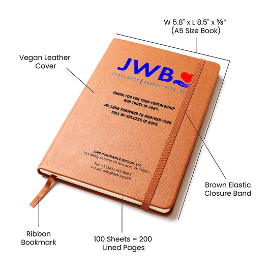 JWB Health, Vegan Leather Graphic Journal