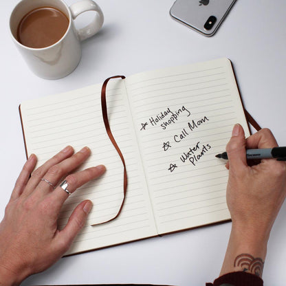 Thanks and praise GOD-Vegan Leather Graphic Journal