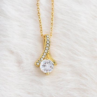 To My Daughter, Alluring Beauty Necklace - YERTIZZ.COM