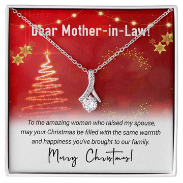 Dear Mother In Law - Amazing - Christmas Gift - Alluring Beauty Necklace