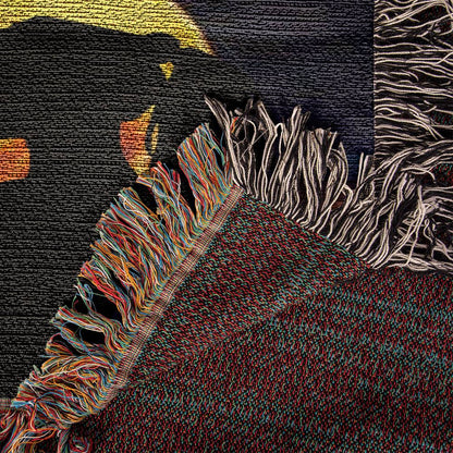 Heirloom Woven Blanket-Portrait, To My Husband, Love You To The Moon - YERTIZZ.COM