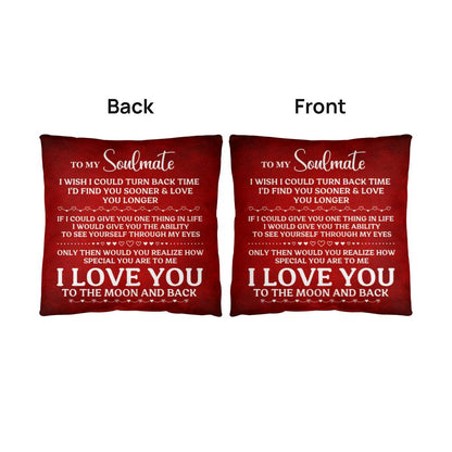To My Soulmate, I Love You, Classic Throw Pillow - YERTIZZ.COM