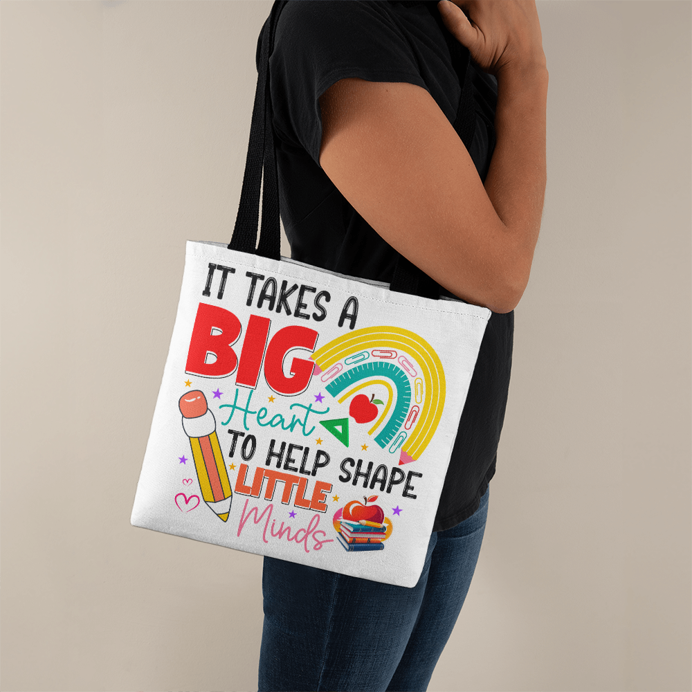 Teach, Love, Inspire – Back to School Teacher Tote Bag