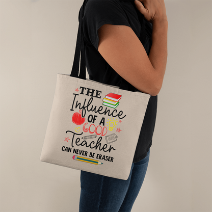 Teaching Is a Work of Heart – Inspirational School Tote