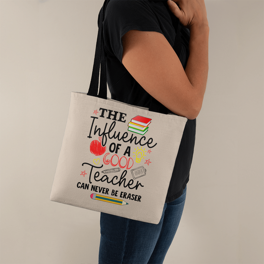 Teaching Is a Work of Heart – Inspirational School Tote