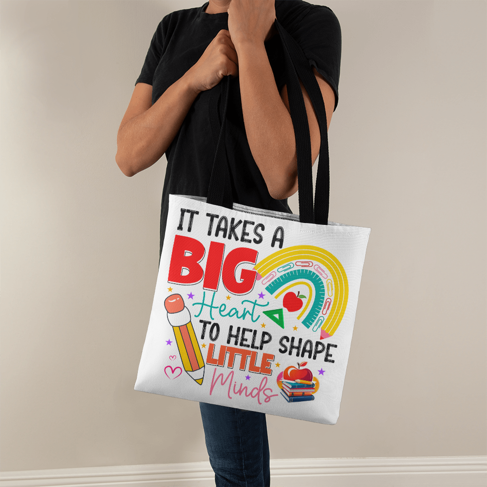 Teach, Love, Inspire – Back to School Teacher Tote Bag