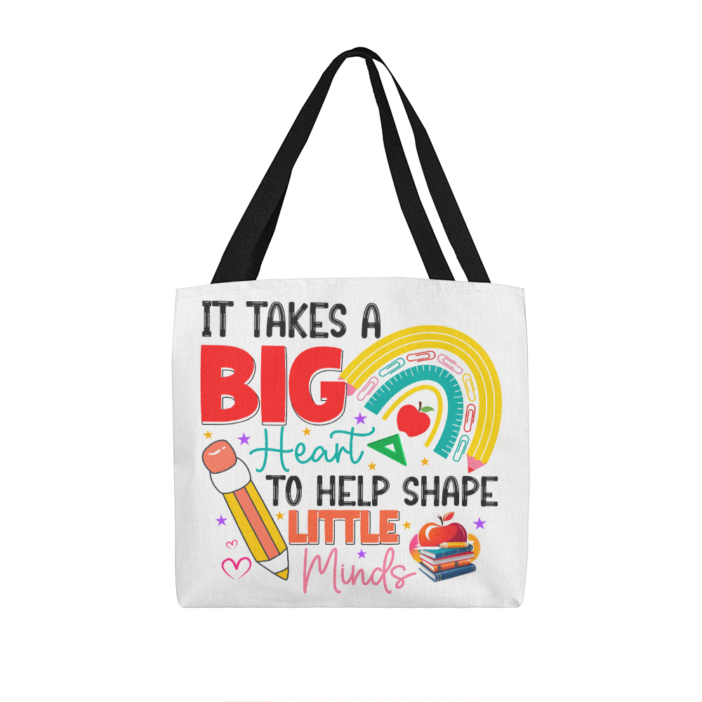 Teach, Love, Inspire – Back to School Teacher Tote Bag