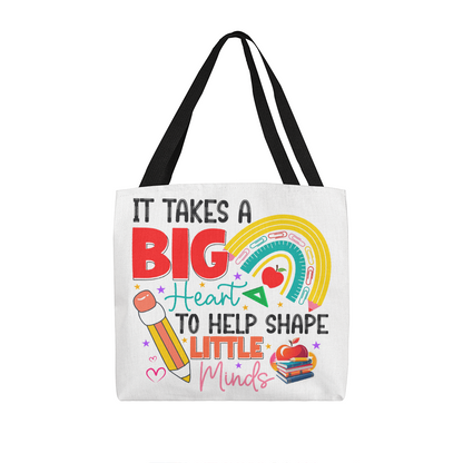 Teach, Love, Inspire – Back to School Teacher Tote Bag