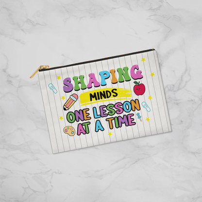 Shaping Young Minds – Teacher Pencil Pouch
