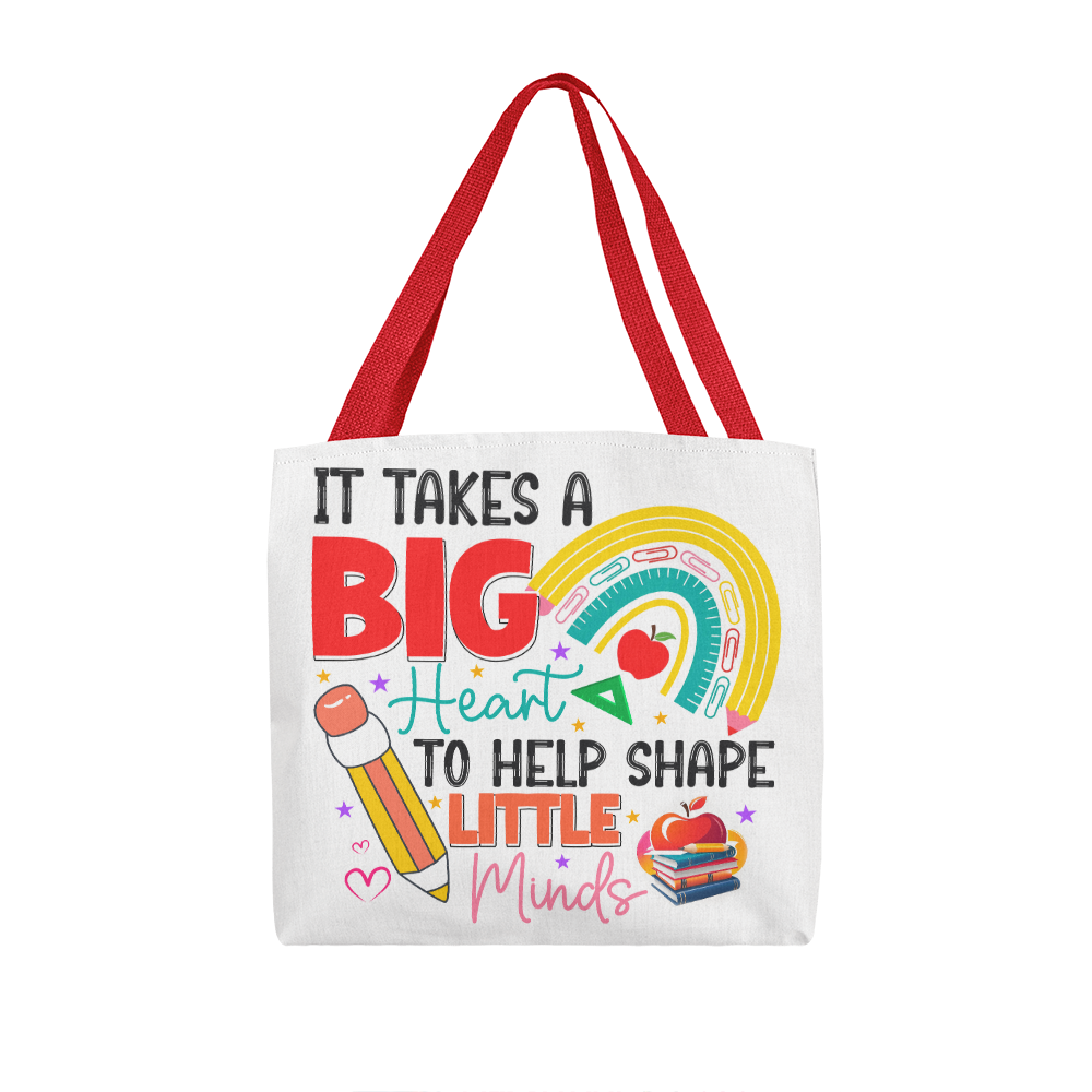 Teach, Love, Inspire – Back to School Teacher Tote Bag