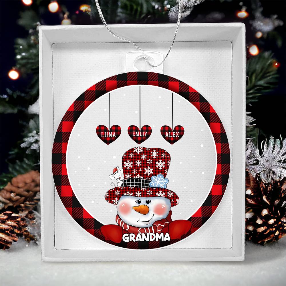 Acrylic Ornament Plaque