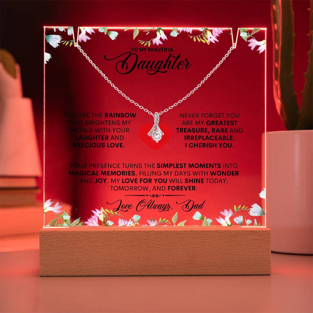 Alluring Beauty Keepsake Acrylic Bundle with Alluring Beauty Necklace-13
